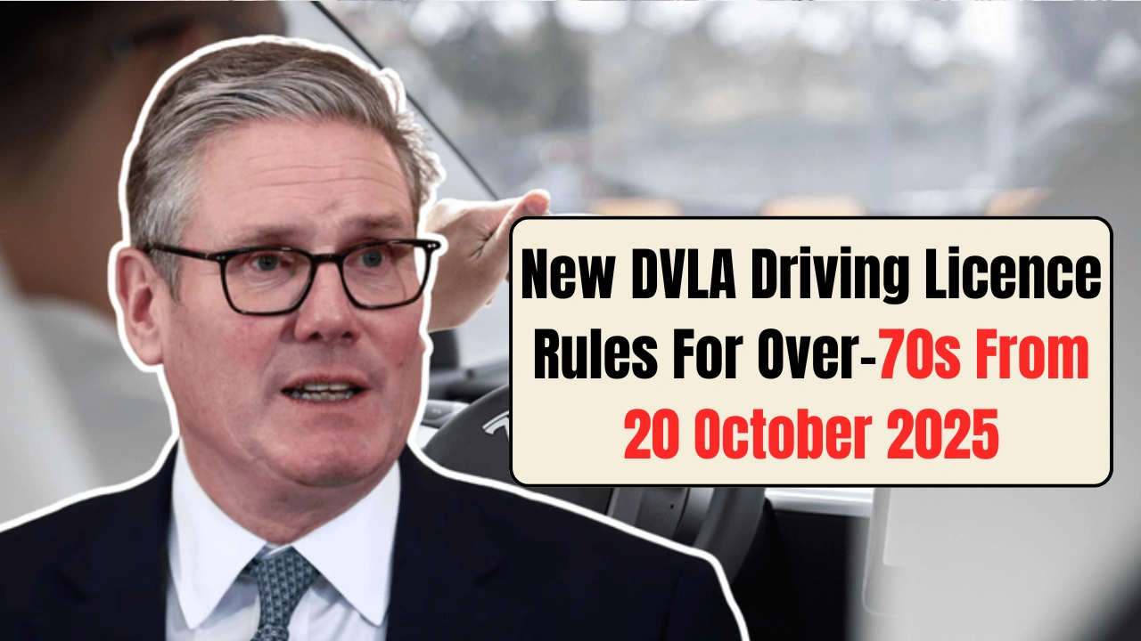 DVLA over-70s licence rules