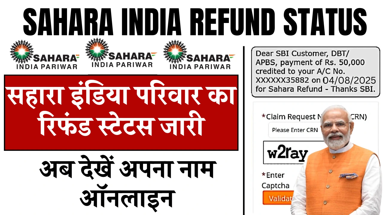 Sahara India Refund Status