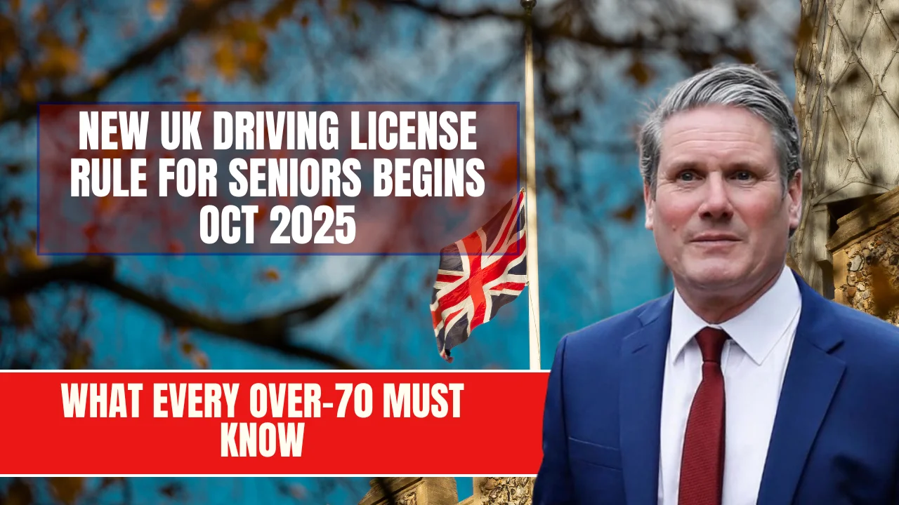 UK Driving License Rule For Seniors 2025